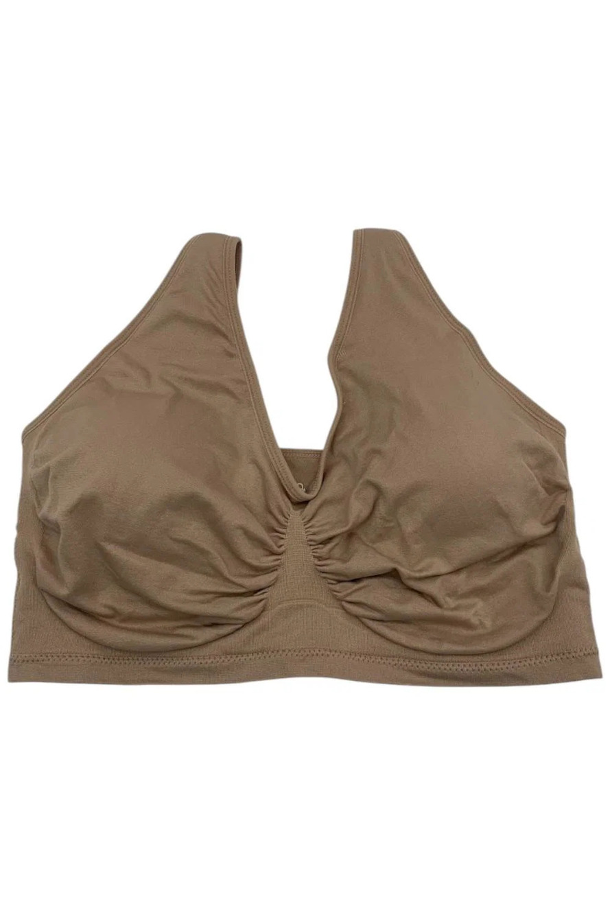 Rhonda Shear Ahh Bra Adjustable Straps Warm Beige -